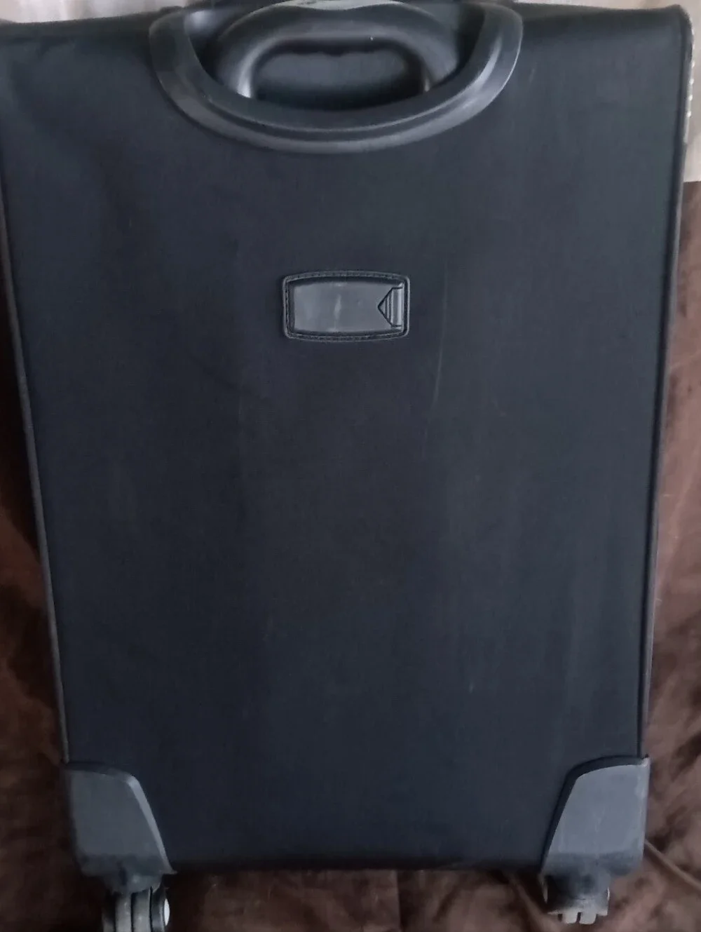Samsonite Black Rolling Suitcase - Men's Travel Bag